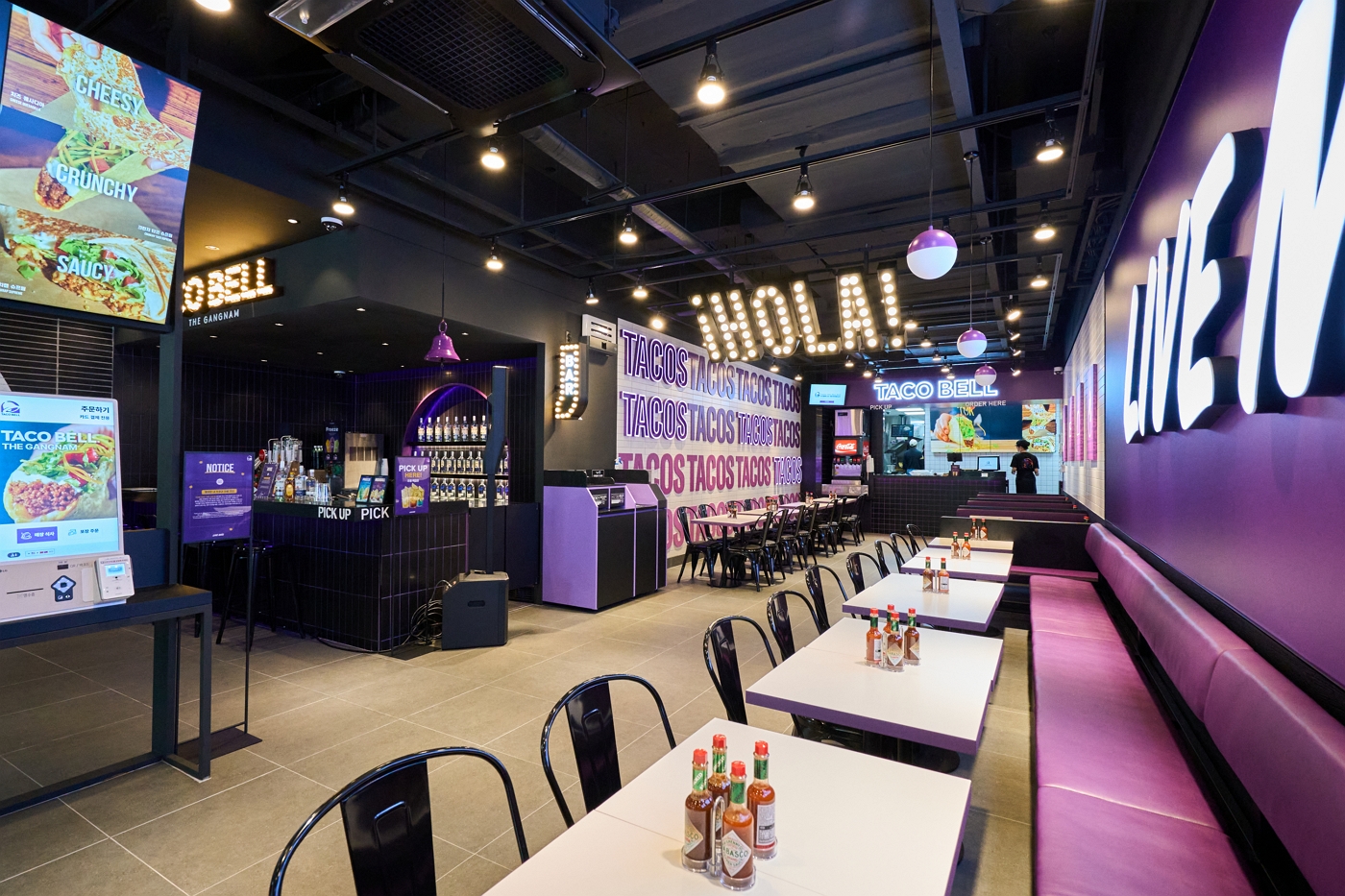<h5>Solution</h5>
- Establishing the media communications direction and messaging framework for Taco Bell under KFC Korea operations<br /> 
- Developing core PR messages aimed at improving media understanding, timed to align with the brand introduction<br /> 
- Launching official media communications and aligning brand perception centered on the opening of the first ‘The Gangnam’<br /> 
- Spreading the Taco Bell brand story through distribution and food/beverage media contacts at major outlets<br /> 
- Building a foundation for positive brand perception through stable media exposure management<br />